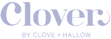 Clover by Clove + Hallow logo