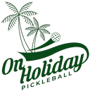On Holiday Pickleball logo
