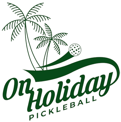 On Holiday Pickleball logo