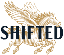 Shifted logo