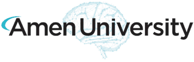 Amen University logo