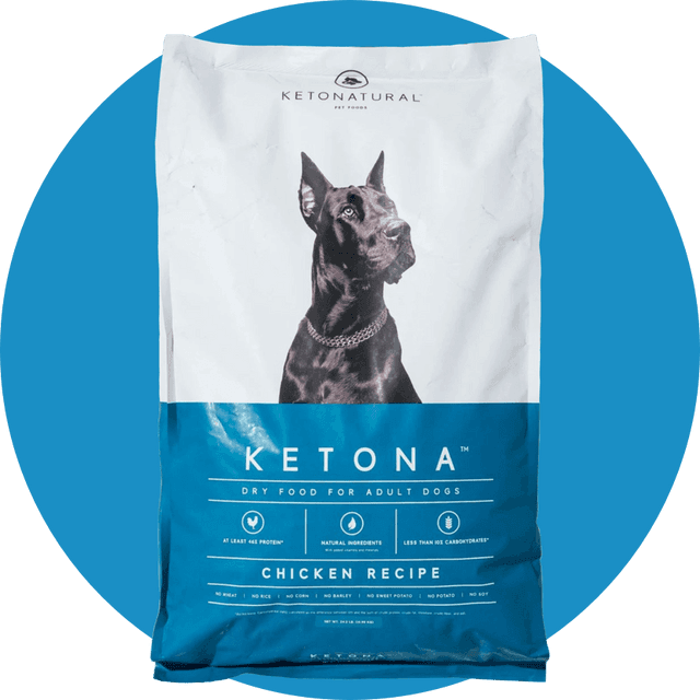 Bag of Ketona Chicken Recipe Dry Dog Food for adult dogs